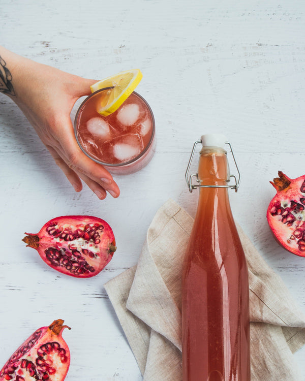 Hip Pop kombucha can with alcohol content information