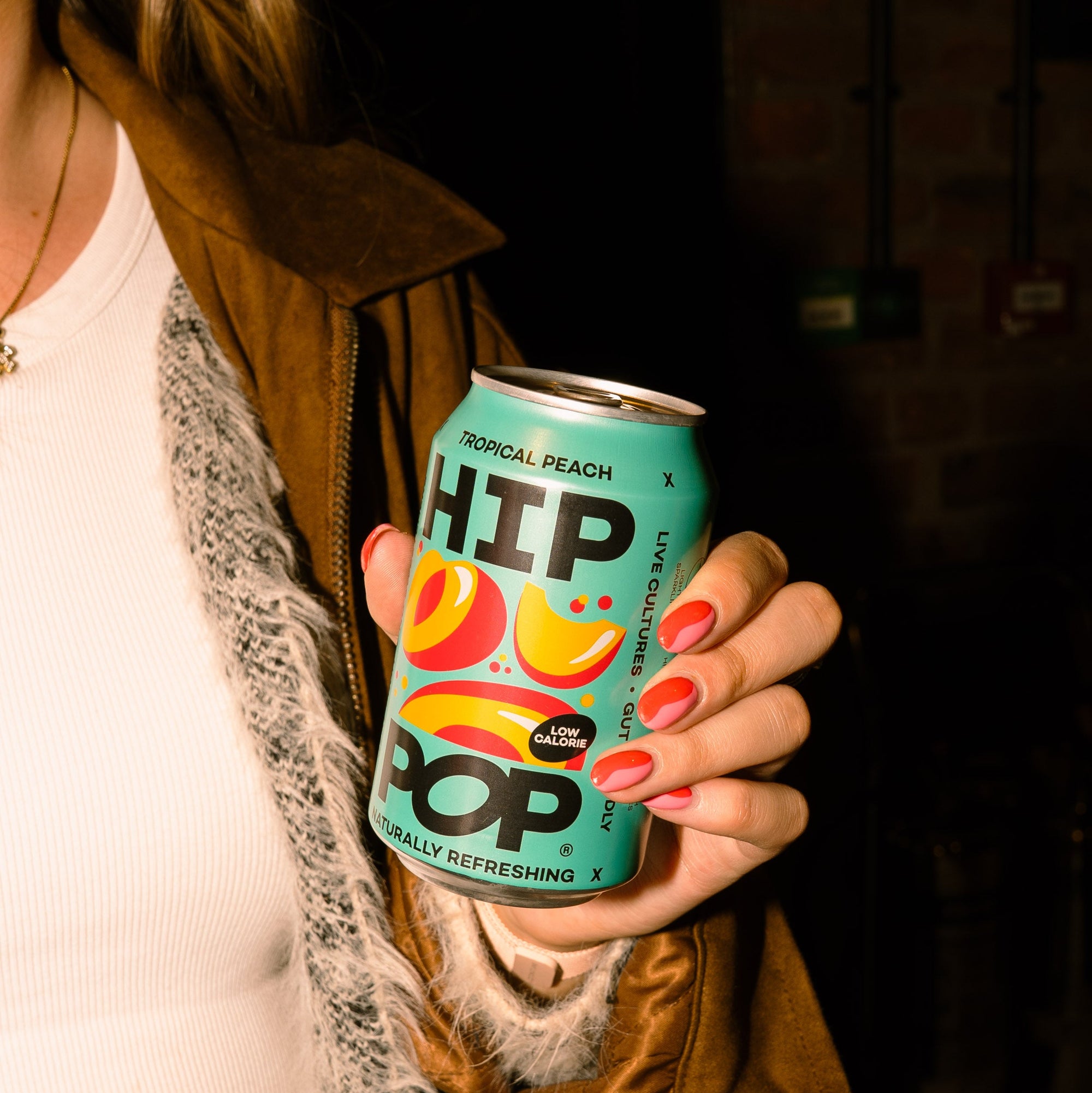 Tropical Peach Soda - 330ml Cans