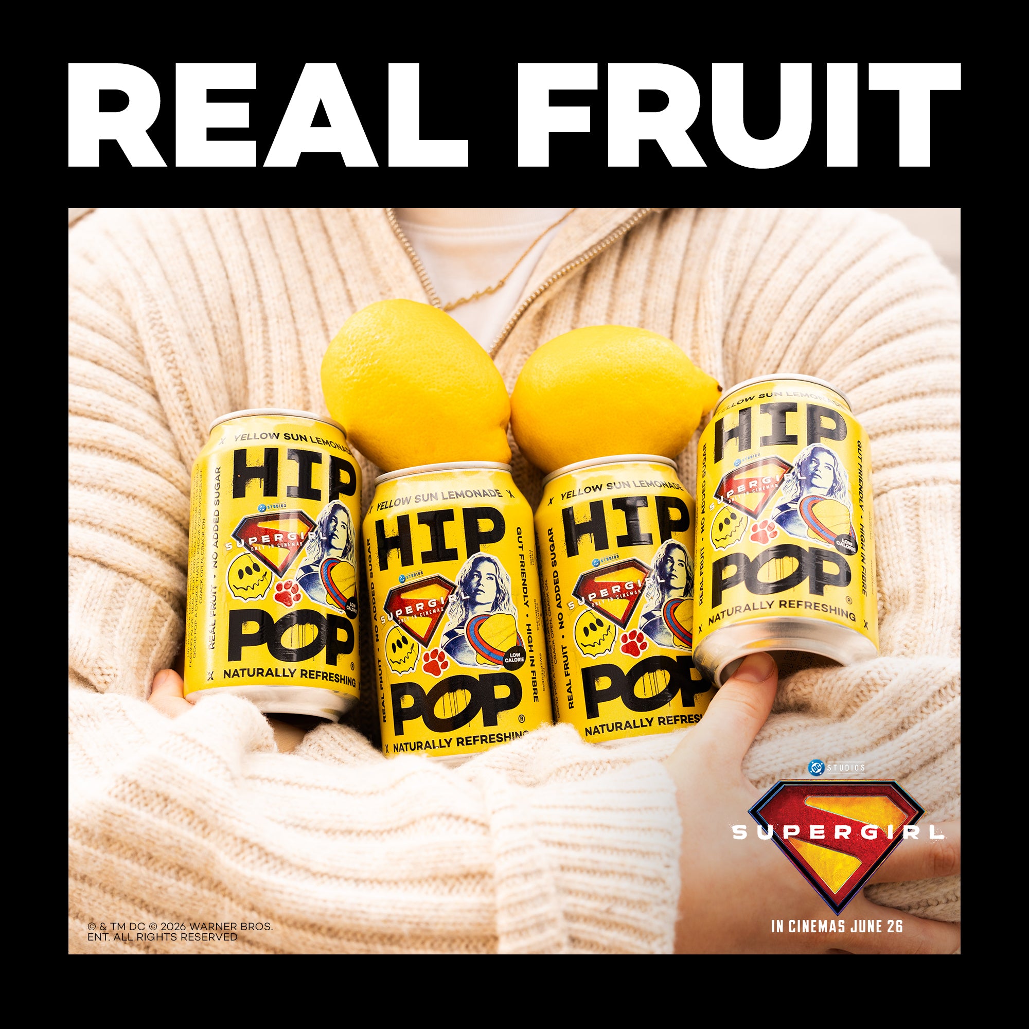 Yellow Sun Lemonade - 330ml Cans