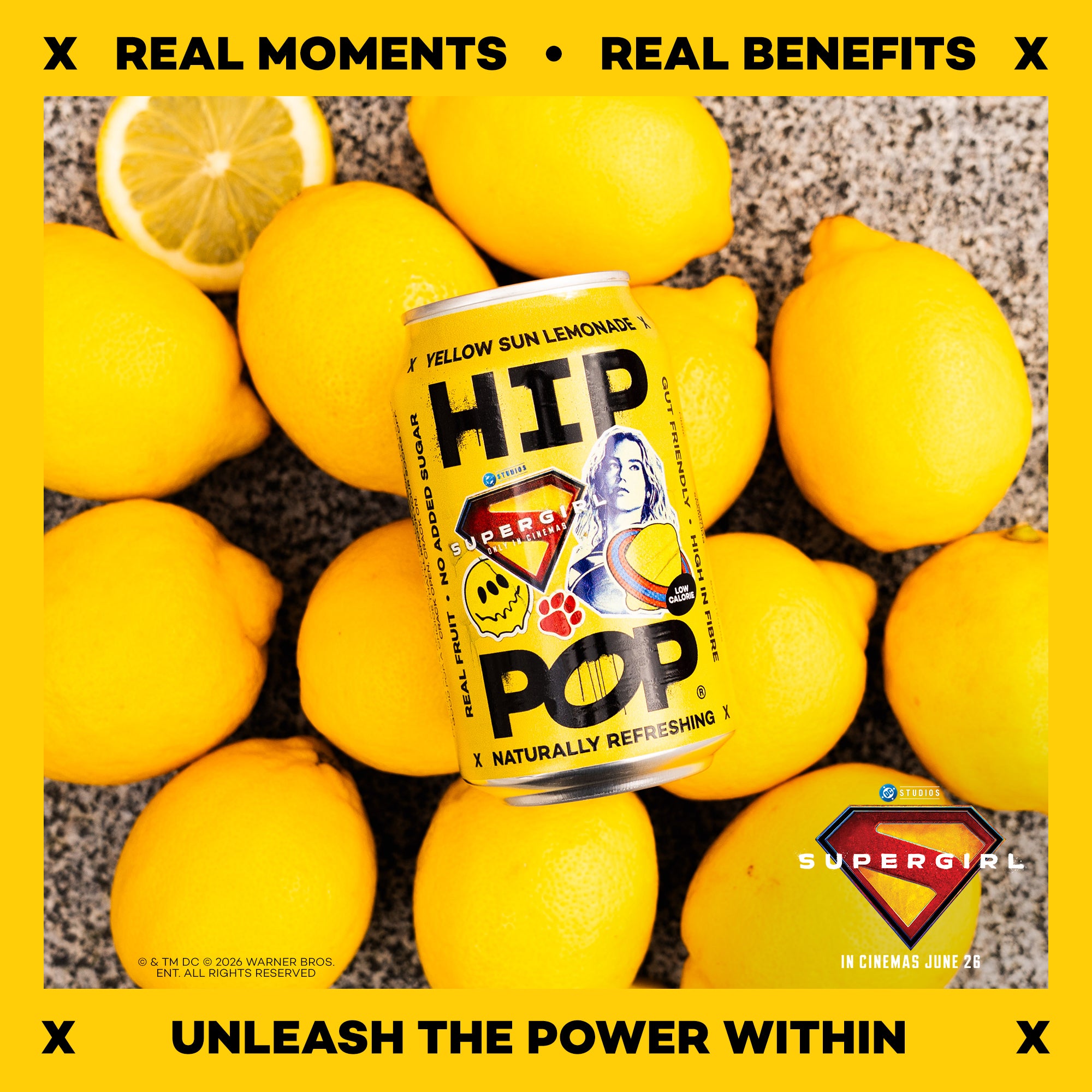 Yellow Sun Lemonade - 330ml Cans