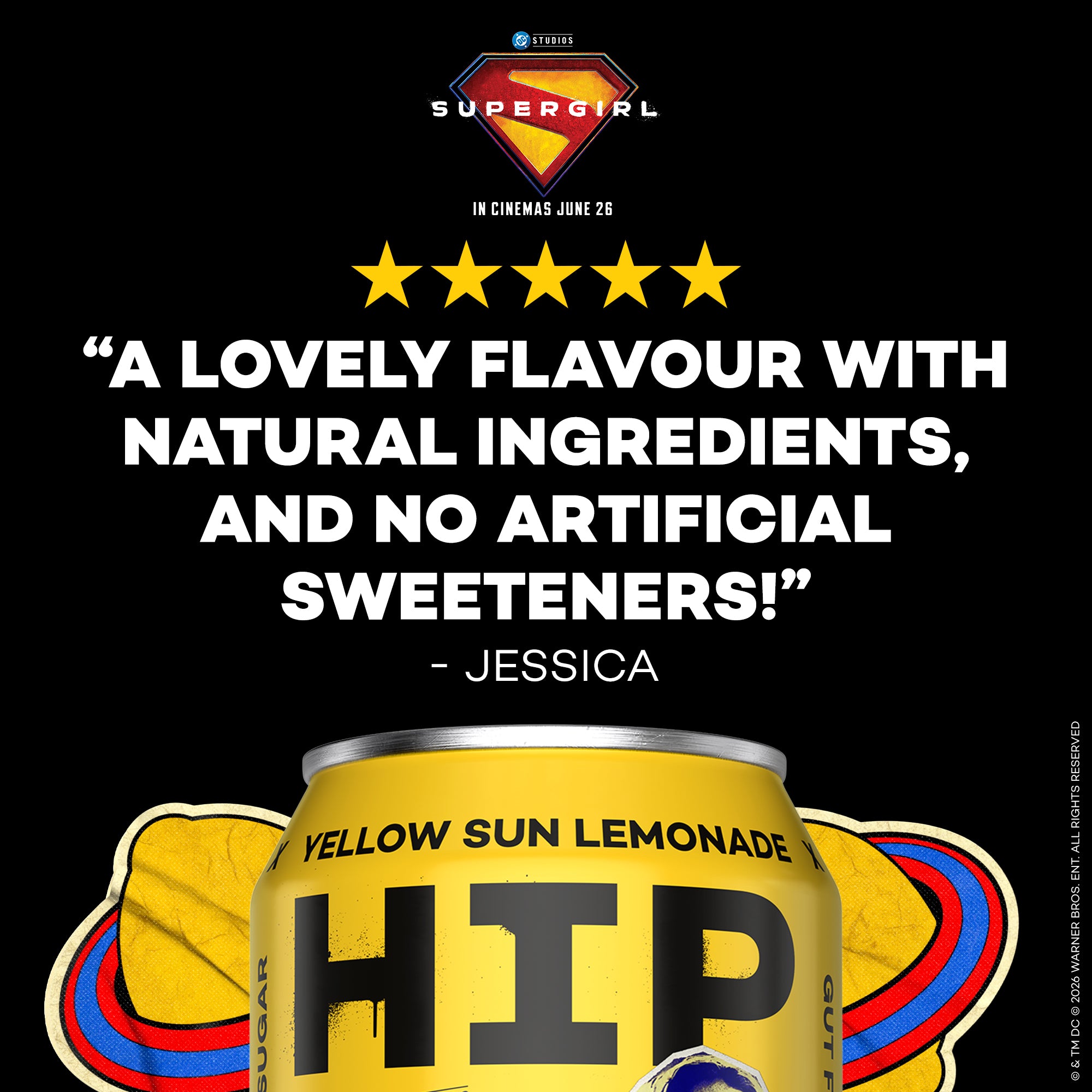 Yellow Sun Lemonade - 330ml Cans