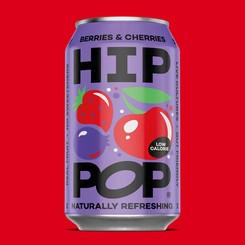 Berries & Cherries Soda - 330ml Cans