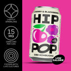 Cherry & Blackberry CBD Kombucha - 330ml Cans
