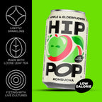 Apple & Elderflower Kombucha - 330ml Cans
