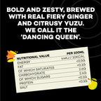 Ginger & Yuzu Kombucha - 330ml Cans