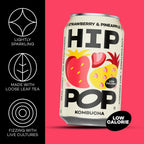 Strawberry & Pineapple Kombucha - 330ml Cans