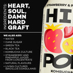 Strawberry & Pineapple Kombucha - 330ml Cans