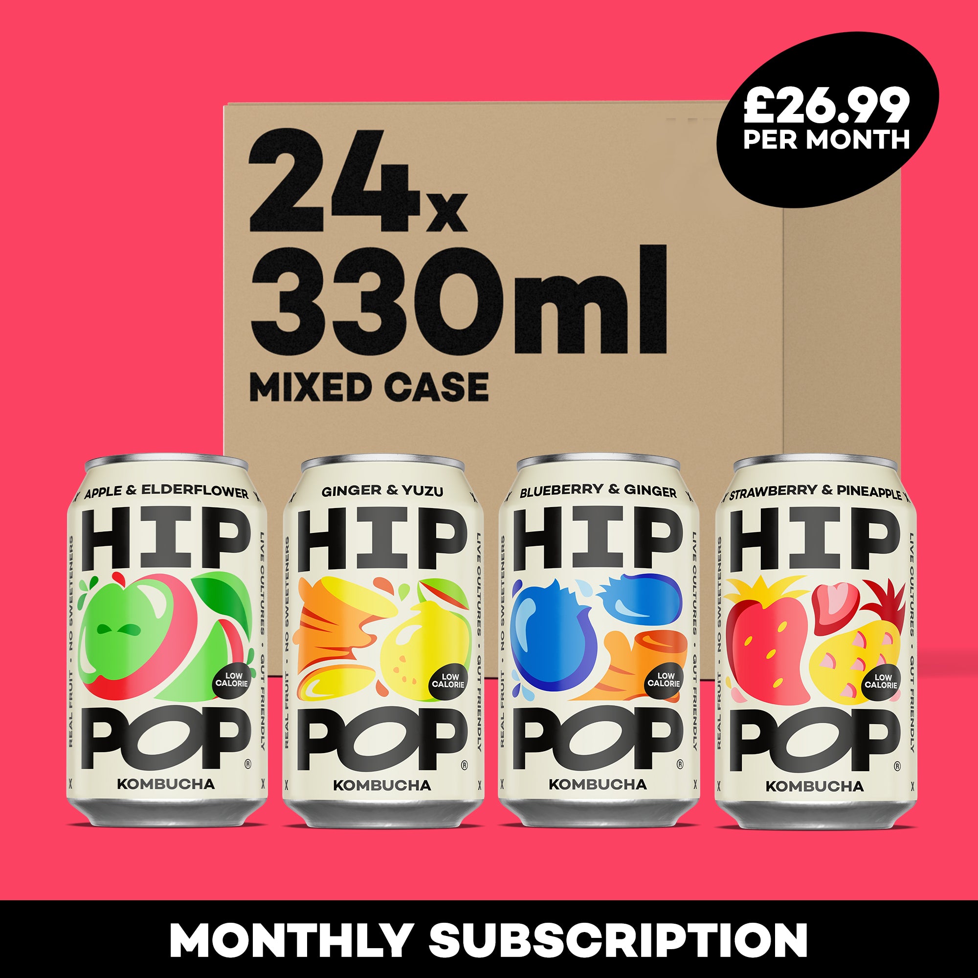 Hip Pop Subscriptions: Monthly