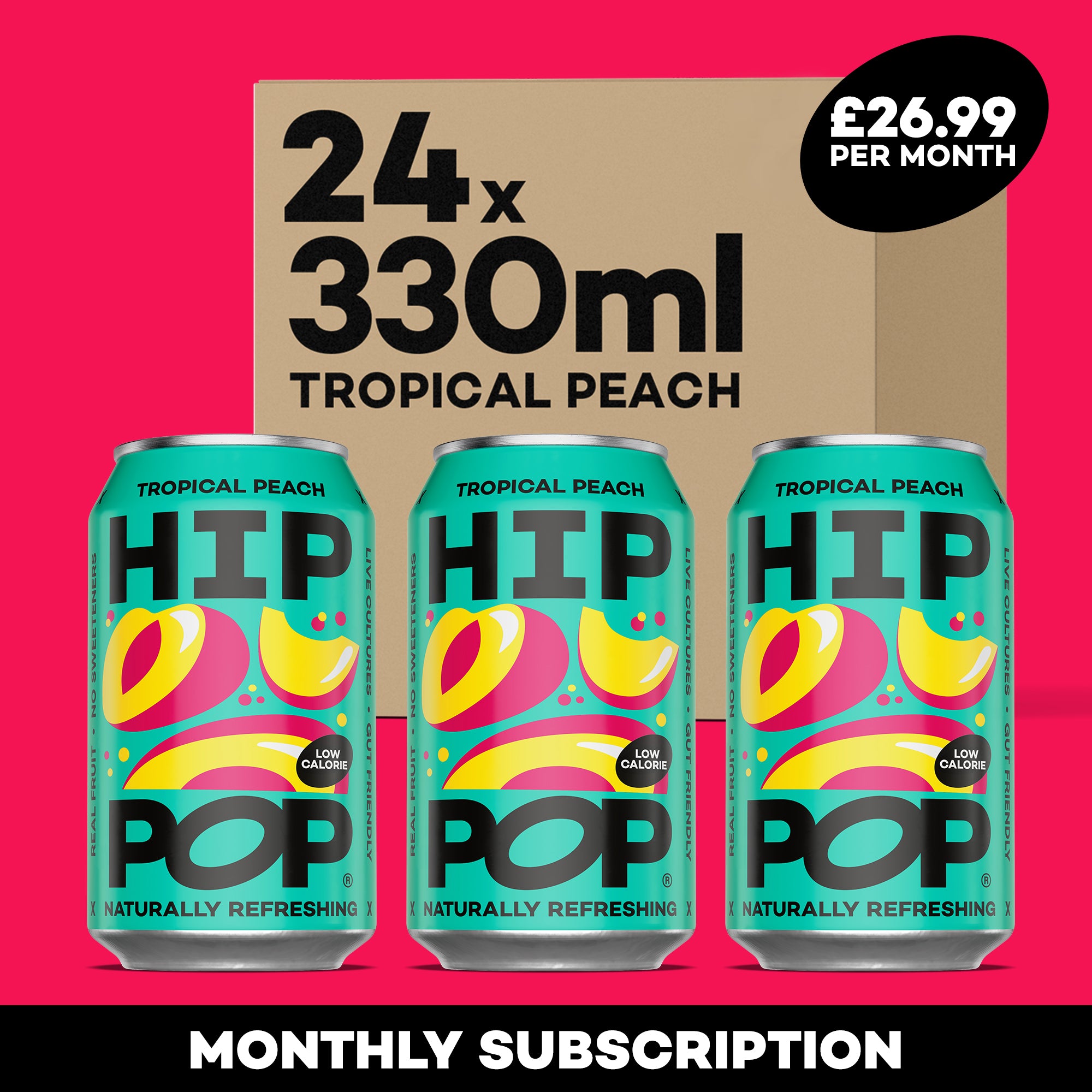 Hip Pop Subscriptions: Monthly