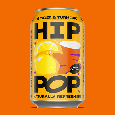 Ginger & Turmeric Soda - 330ml Cans