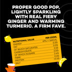 Ginger & Turmeric Soda - 330ml Cans