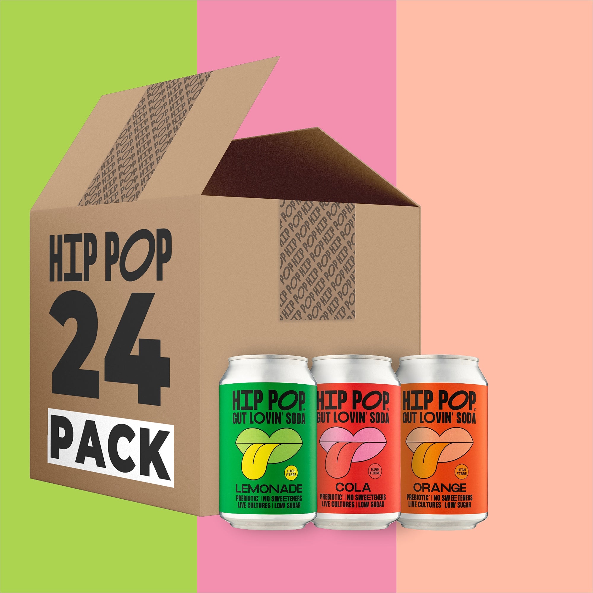 Gut Lovin' Soda - Mixed Case - 330ml Cans